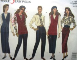 1194 EZ LONG WRAP JUMPER, VEST,TOP,SKIRT,PANTS PATTERN 14-18